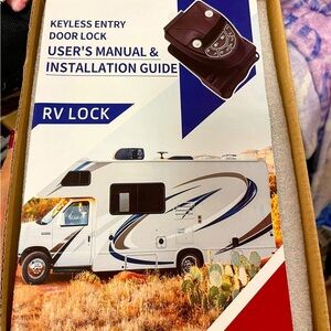 Keyless entry RV lock